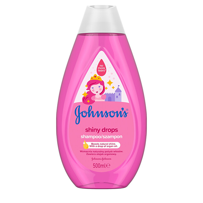JOHNSON`S Baby Jemný šampon pro děti Shiny Drops (Shampoo) 500 ml