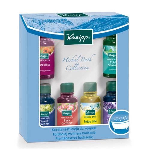 Kneipp oleje do koupele levandule meduňka eukalyptus rozmarýn jalovec pomeranč 6 x 20 ml dárková sada