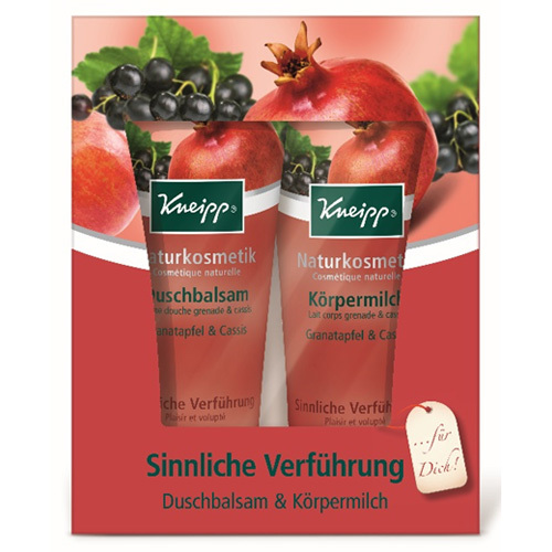Kneipp Duobalíček Granátové jablko & Černý rybíz 2 x 200 ml