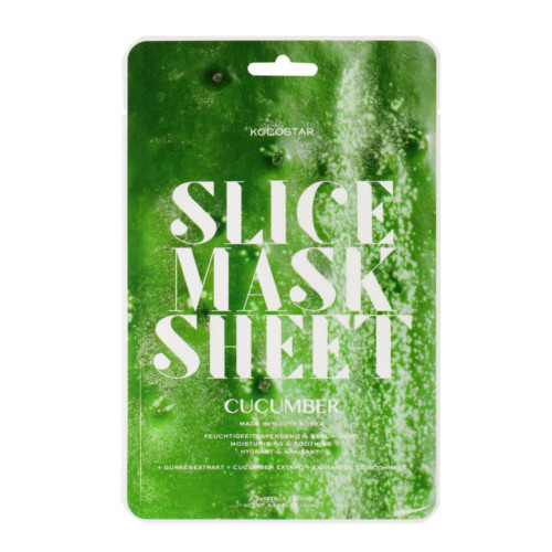 Kocostar Plátková maska Okurka (Slice Sheet Mask) 20 ml