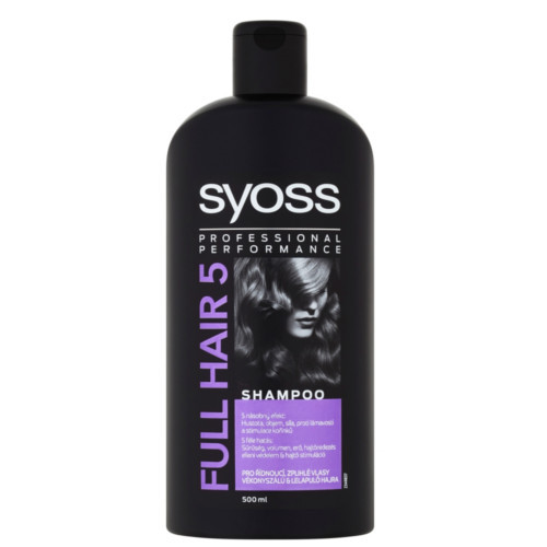 Syoss Šampon pro řídnoucí zplihlé vlasy Full Hair 5 (Shampoo) 500 ml