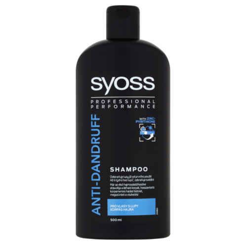 Syoss Šampon pro vlasy s lupy Anti-Dandruff (Shampoo) 500 ml