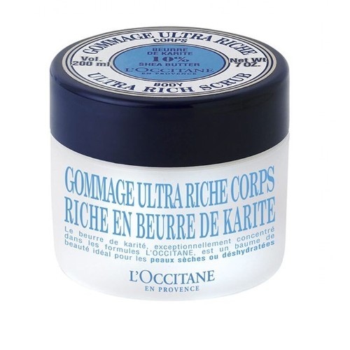 L`Occitane en Provence Výživný tělový peeling (Gommage Ultra Riche Corps) 200 ml