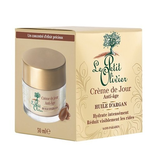 Le Petit Olivier Denní krém proti vráskám s arganovým olejem (Anti-Ageing Day Cream With Argan Oil) 50 ml