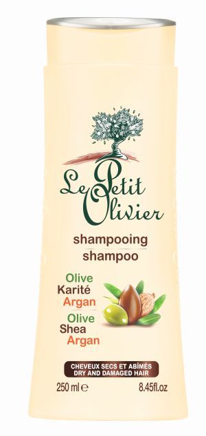 Le Petit Olivier Šampon pro suché a poškozené vlasy Oliva, bambucké máslo a arganový olej 250 ml