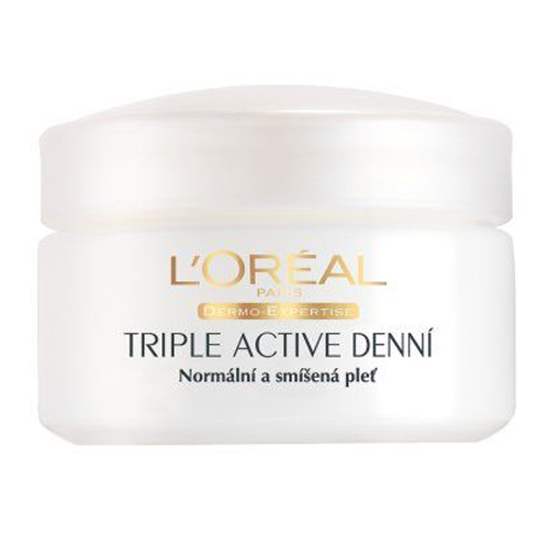 Loreal Paris Denní hydratační krém pro normální a smíšenou pleť (Triple Active) 50 ml