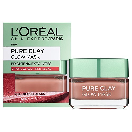 L´Oréal Paris Exfoliační vyhlazující maska Pure Clay (Glow Mask) 50 ml