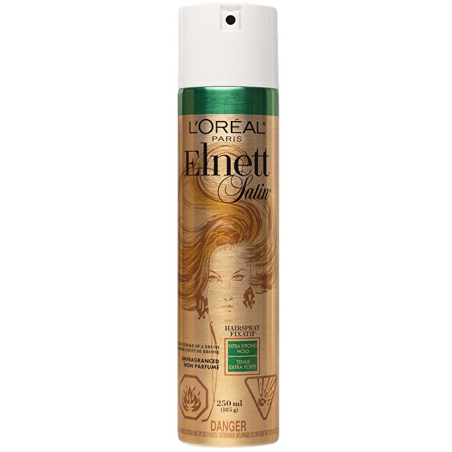 L´Oréal Paris Lak na vlasy s extra silnou fixací Elnett Satin Unfragnanced (Extra Strong Hair Spray) 250 ml