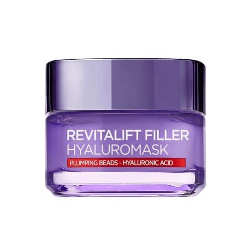 L´Oréal Paris Pleťová maska proti vráskám s kyselinou hyaluronovou Revitalift Filler (Replumping Mask) 50 ml