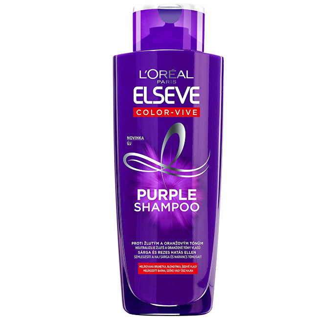 L´Oréal Paris Šampon pro melírované, blond a stříbrné vlasy Elseve Color-Vive Purple (Shampoo) 200 ml