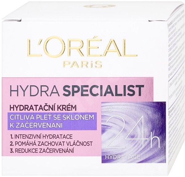 L´Oréal Paris Zklidňující vyživující krém proti začervenání Hydra Specialist (Skin Cream) 50 ml