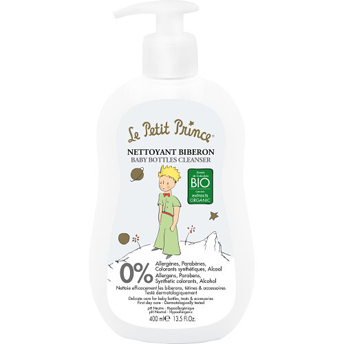 Le Petit Prince Přípravek na čištění kojeneckých lahví, hraček a dětského nádobí (Baby Bottles Cleanser) 400 ml