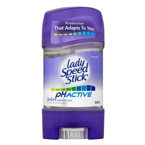 Lady Speed Stick Svěží gelový antiperspirant pH Active (Fresh 24H Protection Antiperspirant) 65 g