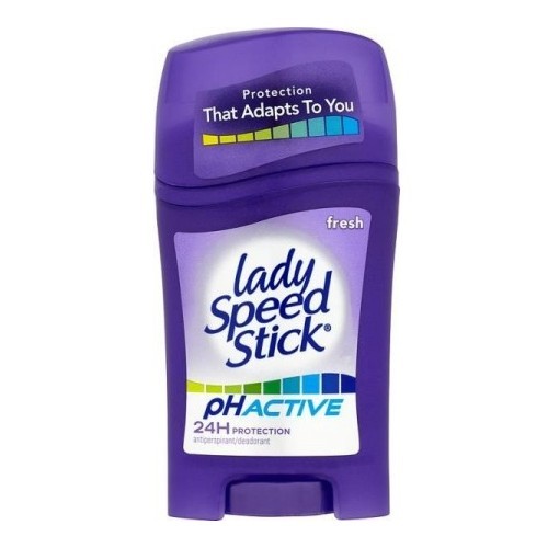 Lady Speed Stick Svěží tuhý antiperspirant pH Active (Fresh 24H Protection Antiperspirant) 45 g