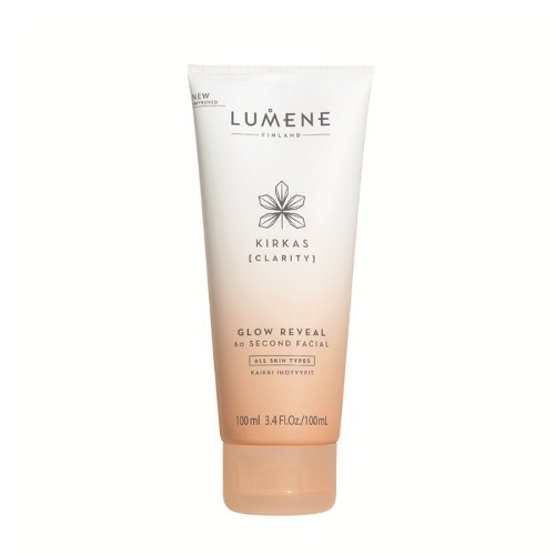 Lumene Rozjasňující pleťová maska pro všechny typy pleti Cleansing (Glow Reveal 60 Second Facial) 100 ml