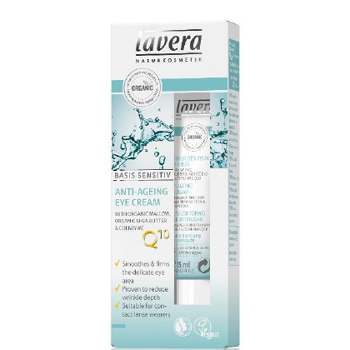 Lavera Oční krém s koenzymem Q10 (Anti-Ageing Eye Cream) 15 ml