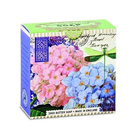 Michel Design Works Luxusní mýdlo v elegantní krabičce Hortenzie (Shea Butter Soap) 100 g