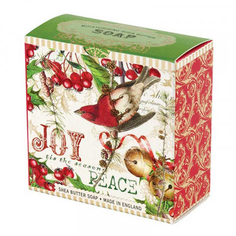 Michel Design Works Luxusní mýdlo v elegantní krabičce Jmelí a Cesmína (Shea Butter Soap) 100 g