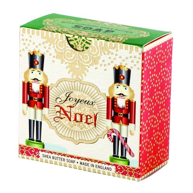 Michel Design Works Luxusní mýdlo v elegantní krabičce Louskáček (Shea Butter Soap) 100 g
