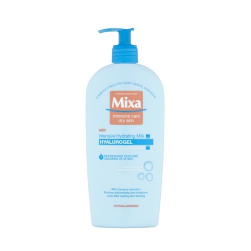 Mixa Lehké hydratační tělové mléko pro suchou a citlivou pokožku Hyalurogel (Intensive Hydrating Milk) 400 ml