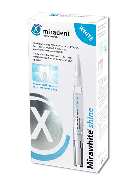 Miradent Pero na bělení zubů Mirawhite Shine 1,8 ml
