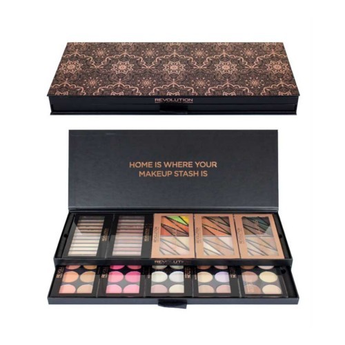 Makeup Revolution Dárková sada dekorativní kosmetiky Palette Vault
