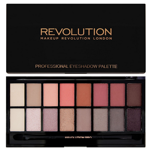 Fotografie Makeup Revolution New-Trals vs Neutrals paleta očních stínů se zrcátkem a aplikátorem 16 g