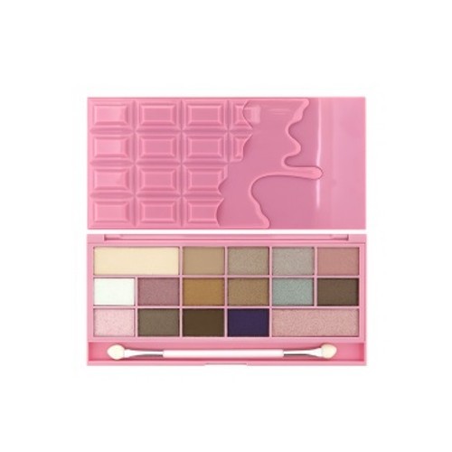 Makeup Revolution Zázračná paletka očních stínů Růžové šampaňské I LOVE MAKEUP (I Heart Chocolate Pink Fizz)
