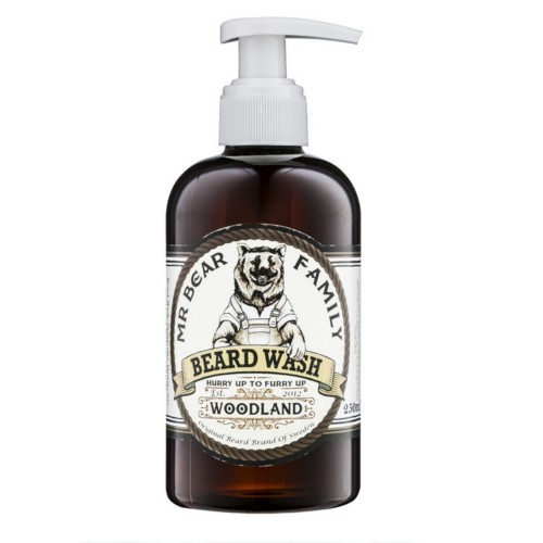 Mr. Bear Šampon na vousy Woodland (Beard Wash) 250 ml