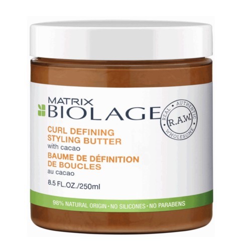 Biolage Unt Styling pentru părul creț și ondulat cu cacao RAW ( Curl Definition Butter) 250 ml