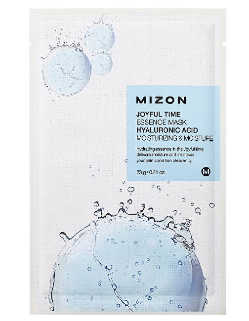Mizon 3D plátýnková maska s hyaluronem pro hydrataci a výživu pleti (Hyaluronic Acid) 23 g