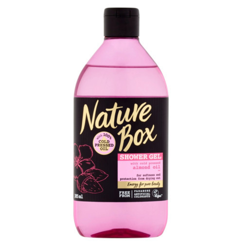 Nature Box Přírodní sprchový gel Almond Oil (Shower Gel) 385 ml