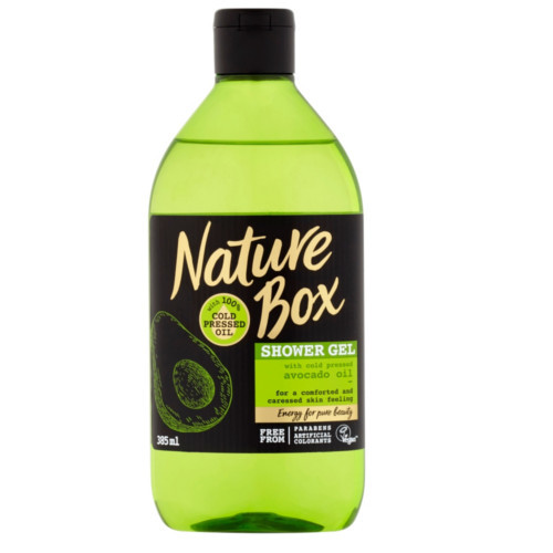 Nature Box Přírodní sprchový gel Avocado Oil (Shower Gel) 385 ml