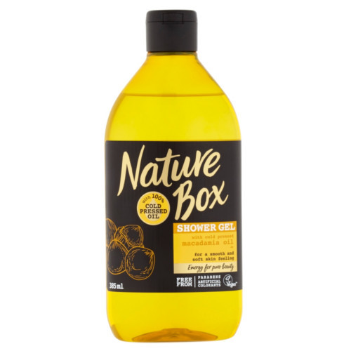 Nature Box Přírodní sprchový gel Macadamia Oil (Shower Gel) 385 ml