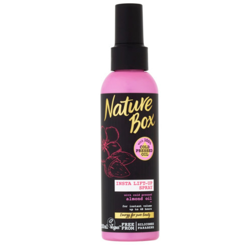 Nature Box Přírodní sprej pro intenzivní objem vlasů Almond Oil (Insta Lift-up Spray) 150 ml