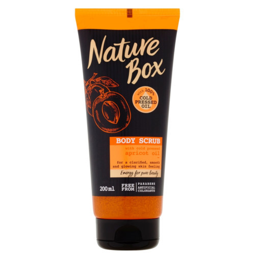 Nature Box Přírodní tělový peeling Apricot Oil (Body Scrub) 200 ml