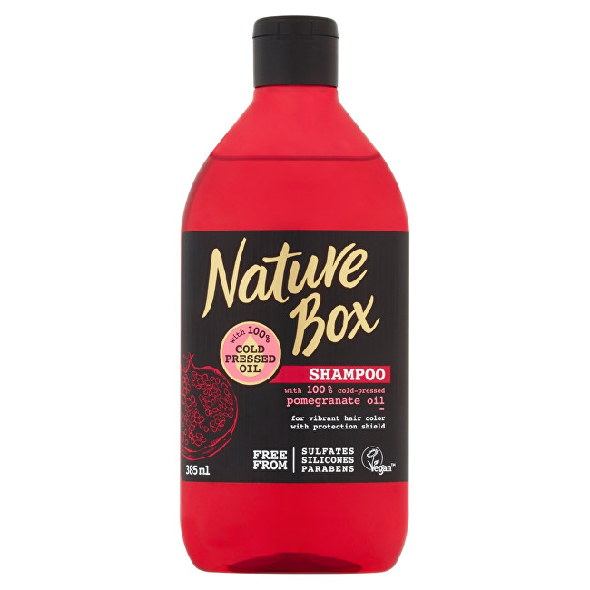 Nature Box Šampon na vlasy Granátové jablko (Shampoo) 385 ml