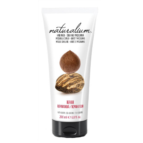 Naturalium Vlasová maska s výtažkem z karité a makadamiovým ořechem (Repair Hair Mask Shea & Macadamia) 200 ml