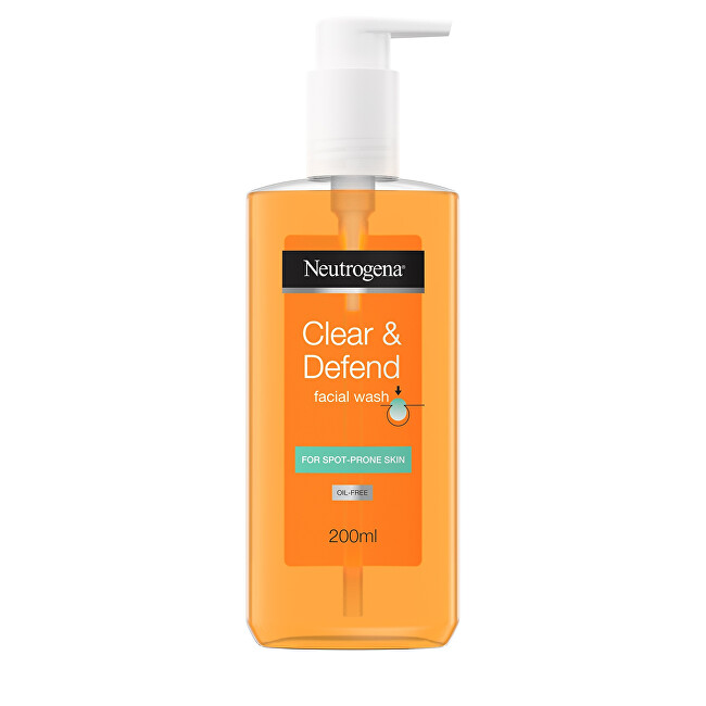 Neutrogena Čisticí gel Clear & Defend (Facial Wash) 200 ml