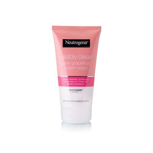 Neutrogena Osvěžující krémová čistící emulze Visibly Clear (Pink Grapefruit Cream Wash) 150 ml