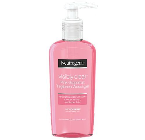 Neutrogena Osvěžující mycí emulze s výtažkem z růžového grepu Visibly Clear Pink Grapefruit (Facial Wash) 200 ml