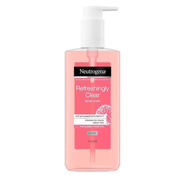 Neutrogena Osvěžující mycí emulze s výtažkem z růžového grepu Visibly Clear Pink Grapefruit (Facial Wash) 200 ml
