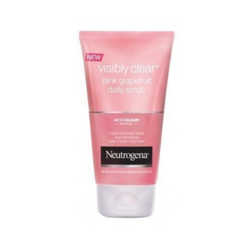 Neutrogena Osvěžující peeling s výtažkem z růžového grepu Visibly Clear Pink Grapefruit (Daily Scrub) 150 ml