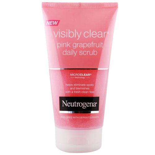 Neutrogena Osvěžující peeling s výtažkem z růžového grepu Visibly Clear Pink Grapefruit (Daily Scrub) 150 ml