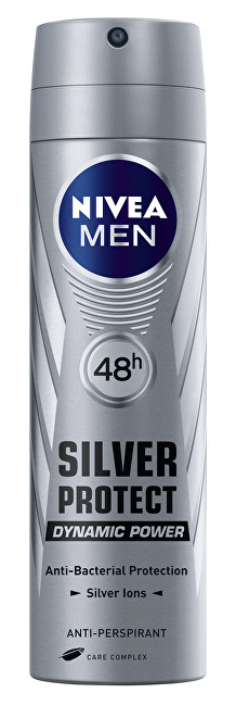 Nivea Antiperspirant ve spreji pro muže Silver Protect Dynamic Power 150 ml