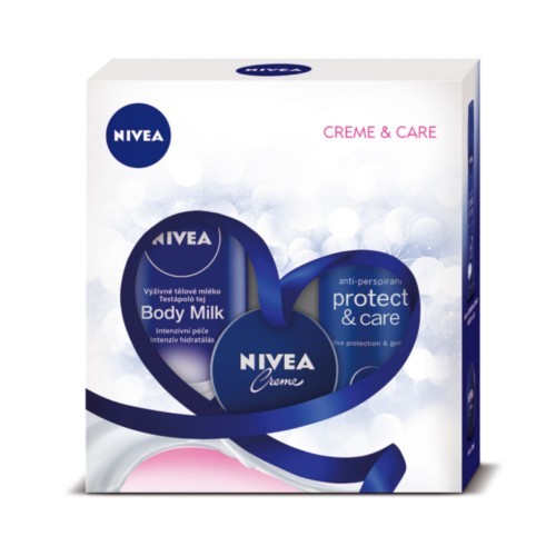 Nivea Dárková sada s unikátní krémovou péčí BODY MILK