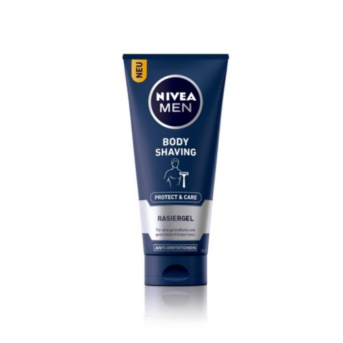 Nivea Gel na holení těla Men (Protect & Care Body Shaving) 200 ml