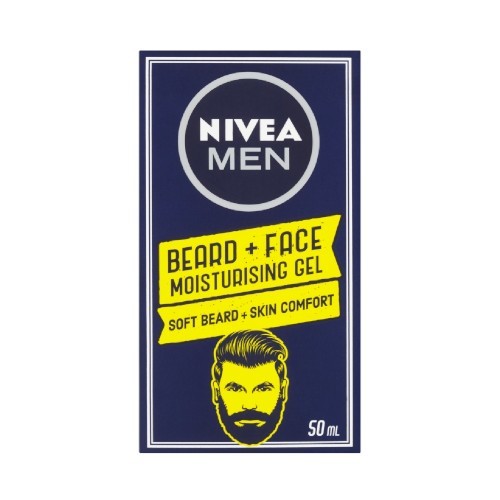 Nivea Hydratační gel na vousy (Beard + Face Moisturising Gel) 50 ml