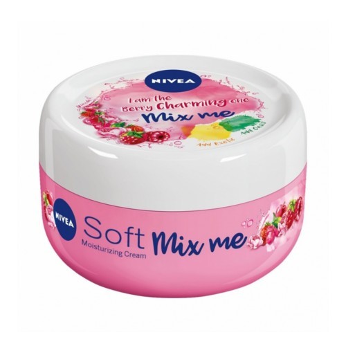 Nivea Hydratační krém s vůní lesního ovoce Soft Mix Me (Moisturizing Cream I Am The Berry Charming One) 100 ml
