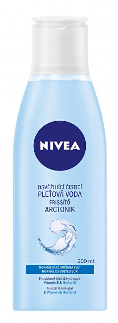 Nivea Osvěžující čisticí pleťová voda pro normální až smíšenou pleť Aqua Effect 200 ml